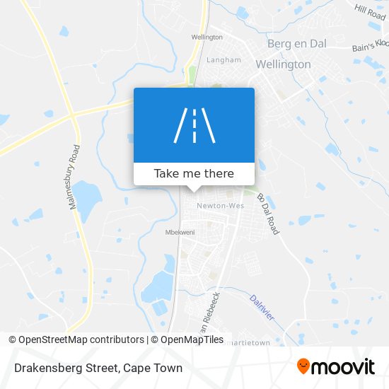 Drakensberg Street map