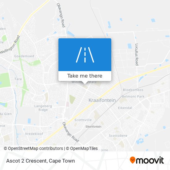 Ascot 2 Crescent map