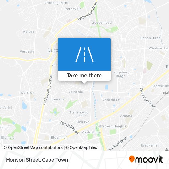 Horison Street map