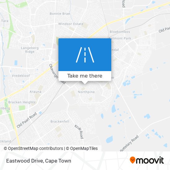 Eastwood Drive map