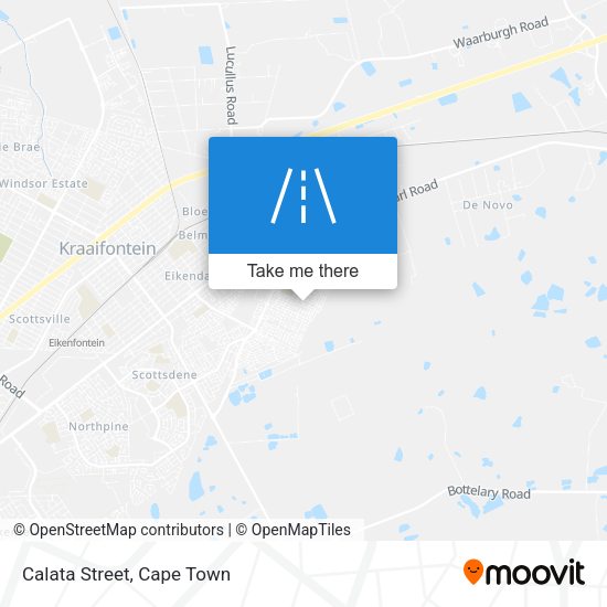 Calata Street map