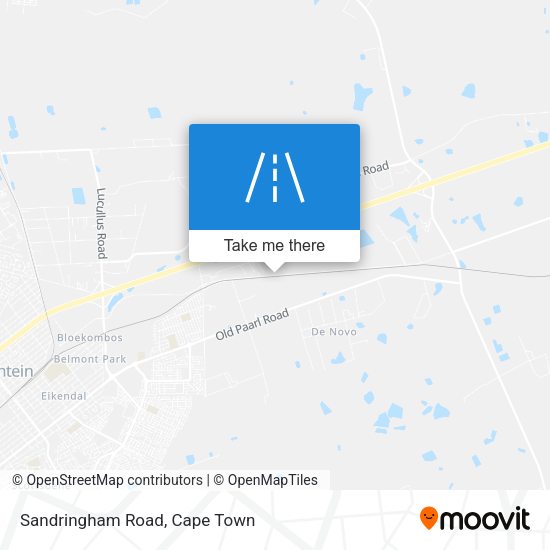 Sandringham Road map