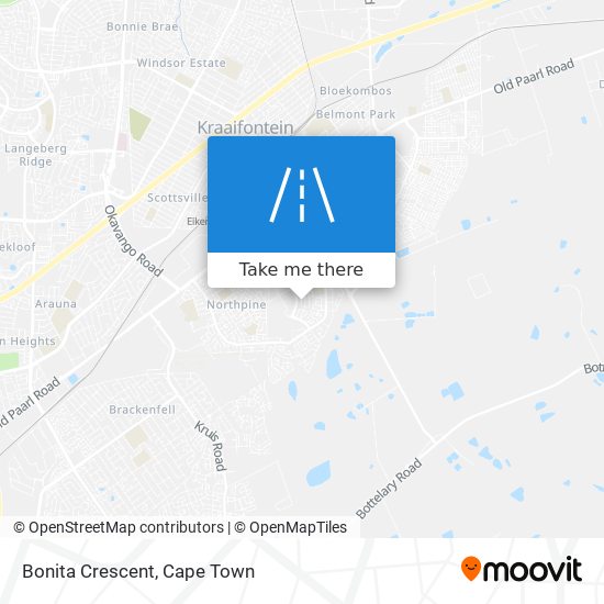 Bonita Crescent map