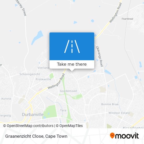 Graanenzicht Close map
