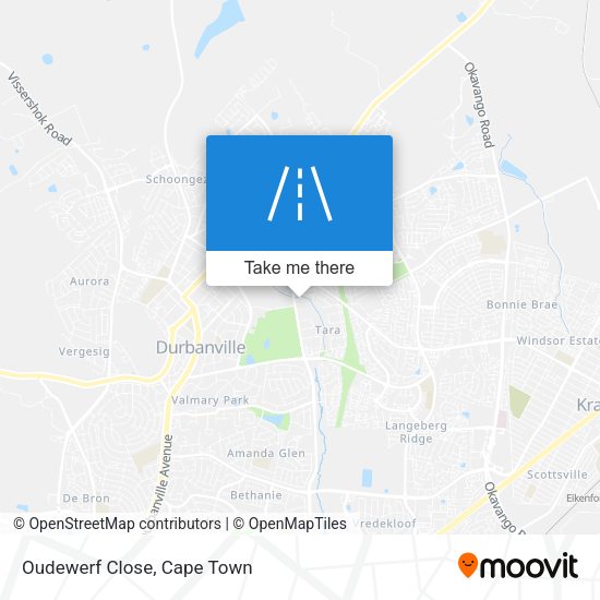 Oudewerf Close map