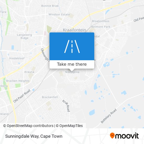 Sunningdale Way map