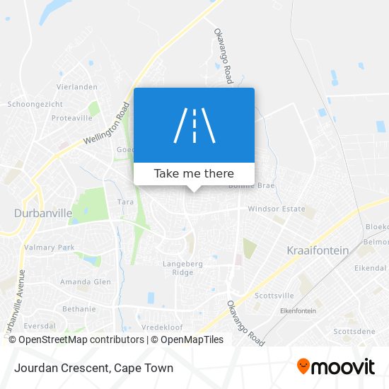 Jourdan Crescent map