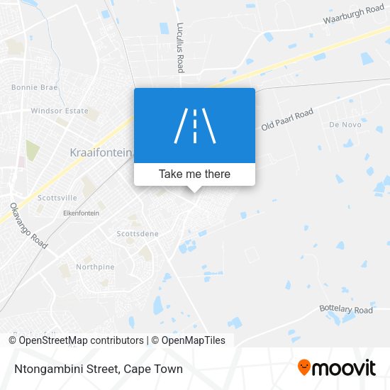 Ntongambini Street map