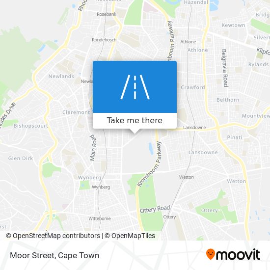 Moor Street map