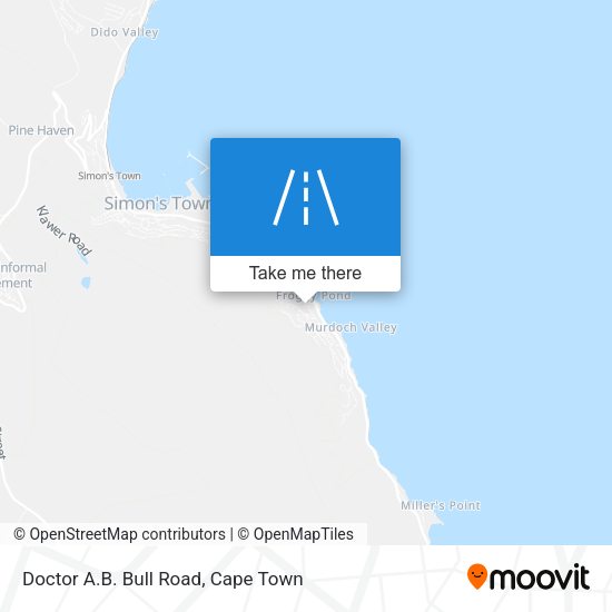 Doctor A.B. Bull Road map