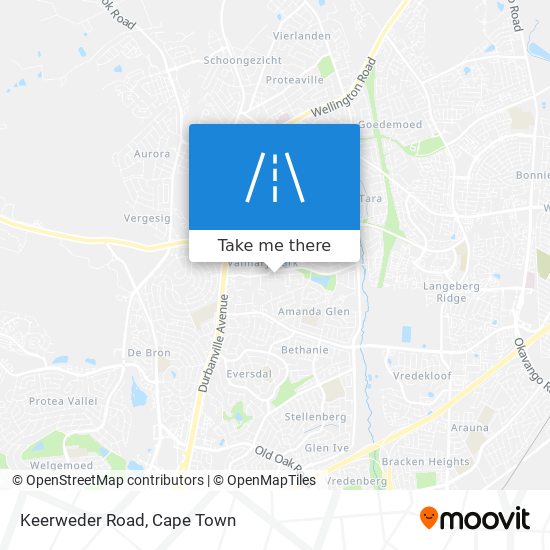 Keerweder Road map