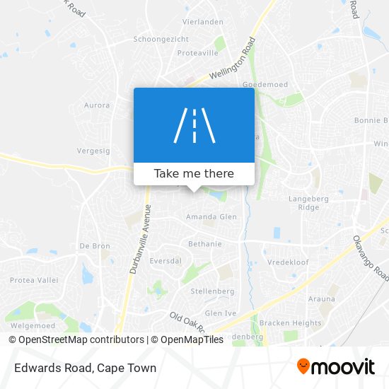 Edwards Road map
