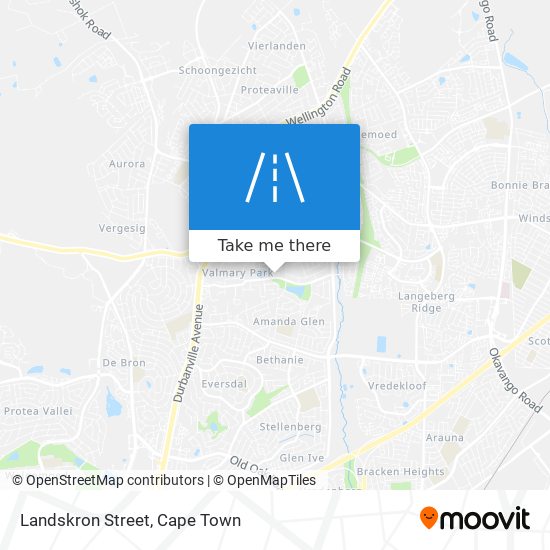 Landskron Street map