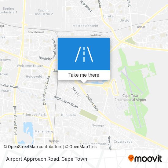 Airport Approach Road map