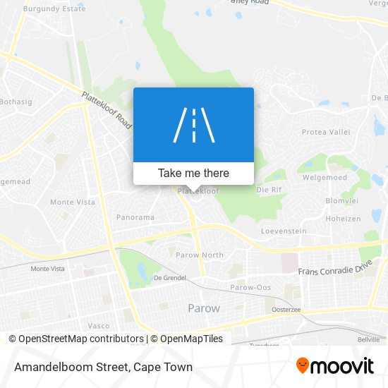 Amandelboom Street map