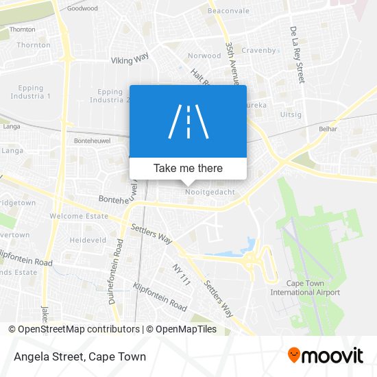 Angela Street map