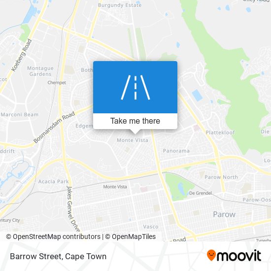 Barrow Street map