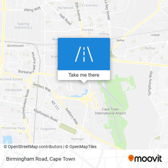 Birmingham Road map