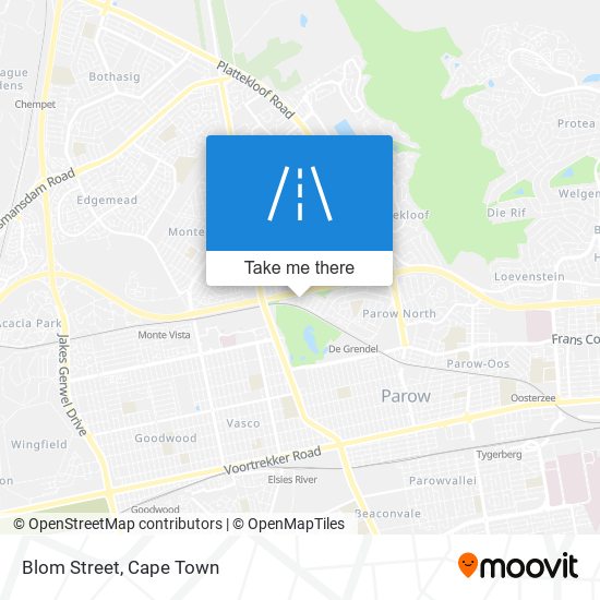 Blom Street map