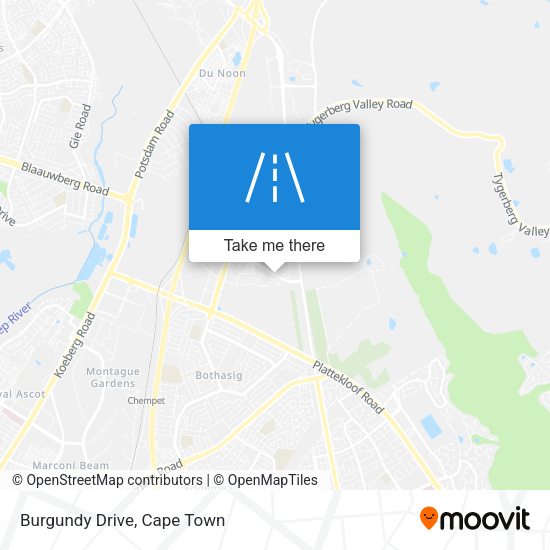 Burgundy Drive map