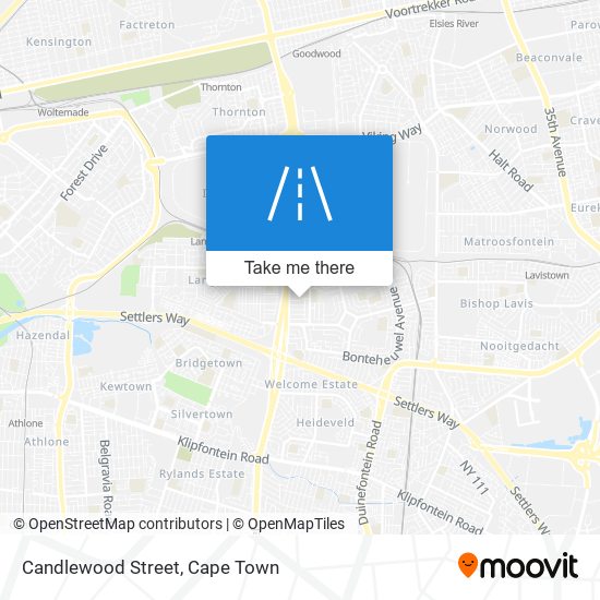 Candlewood Street map