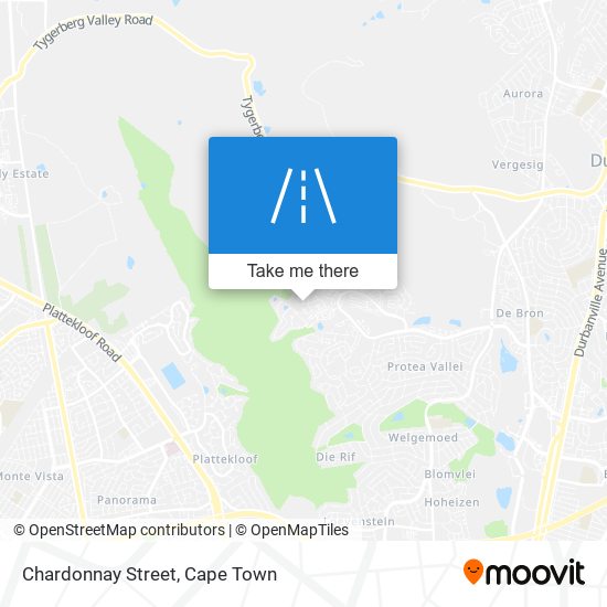 Chardonnay Street map