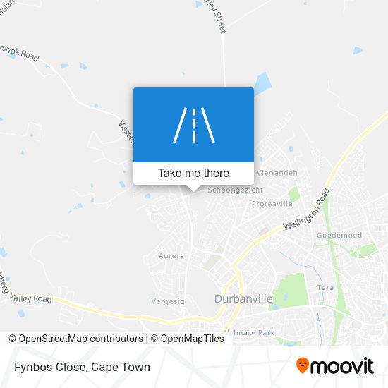 Fynbos Close map
