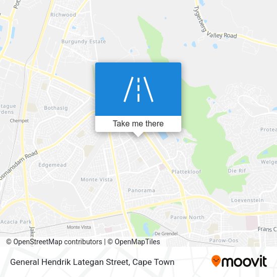 General Hendrik Lategan Street map