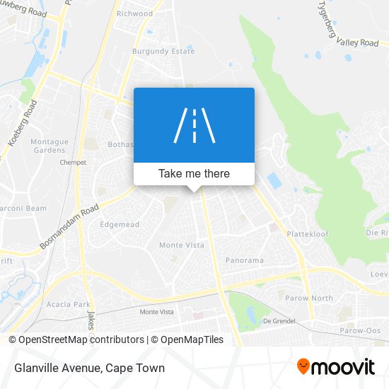 Glanville Avenue map