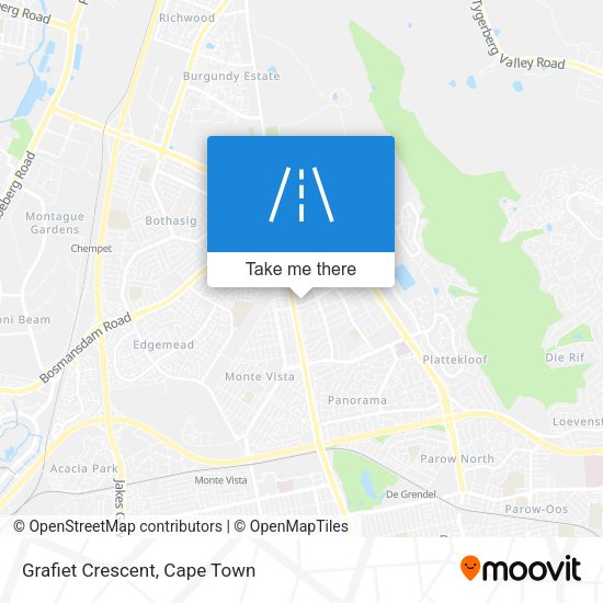 Grafiet Crescent map