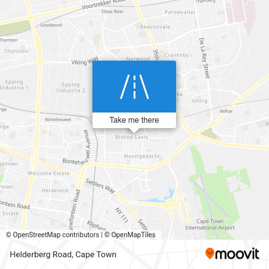 Helderberg Road map