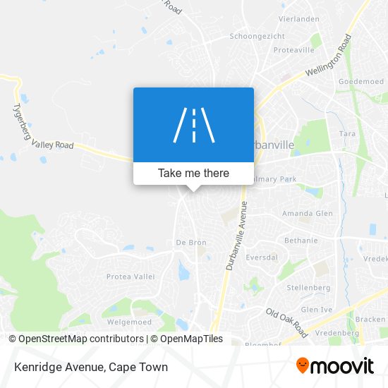 Kenridge Avenue map