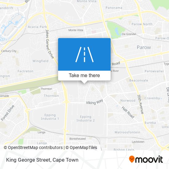 King George Street map
