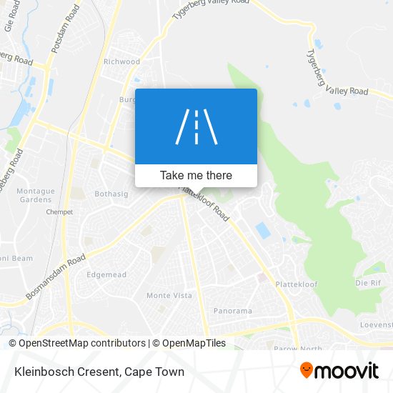 Kleinbosch Cresent map