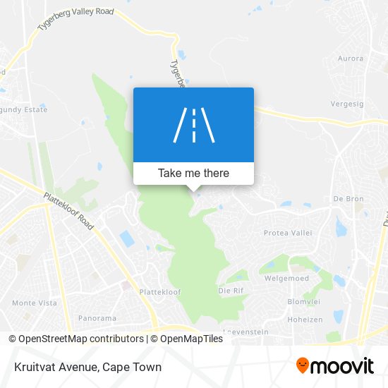 Kruitvat Avenue map