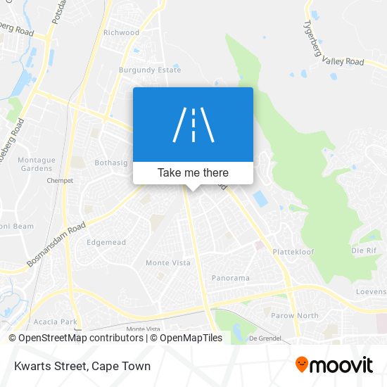 Kwarts Street map