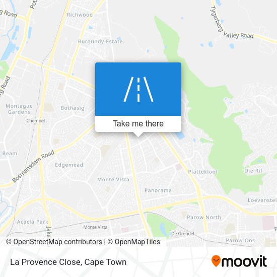 La Provence Close map