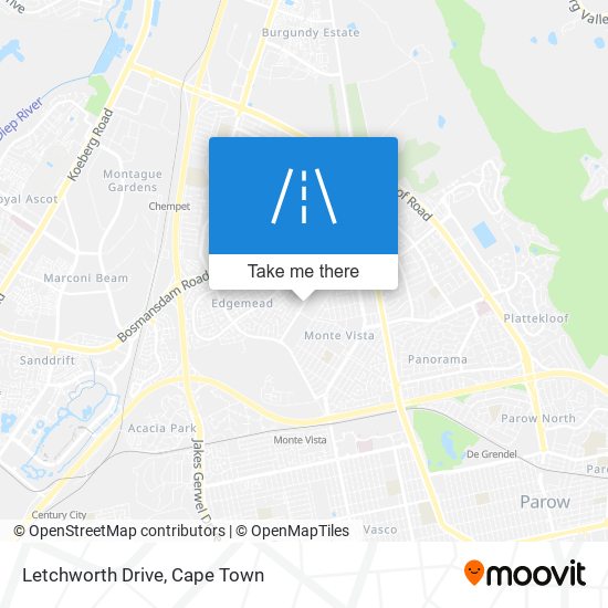 Letchworth Drive map