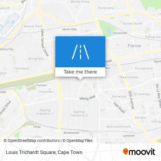 Louis Trichardt Square map