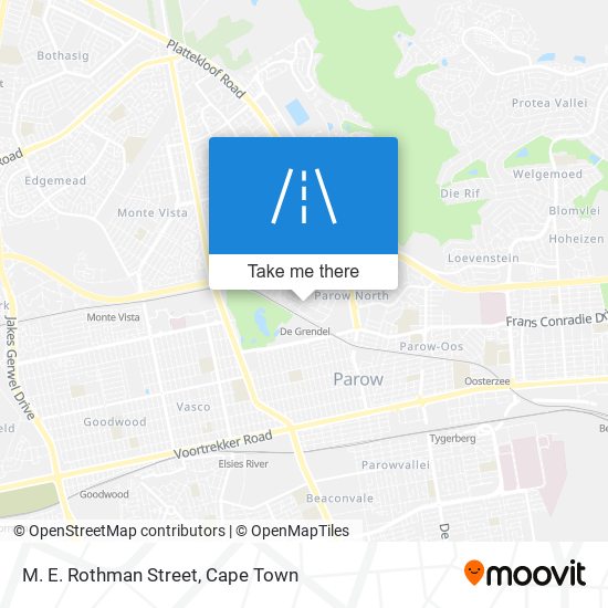 M. E. Rothman Street map