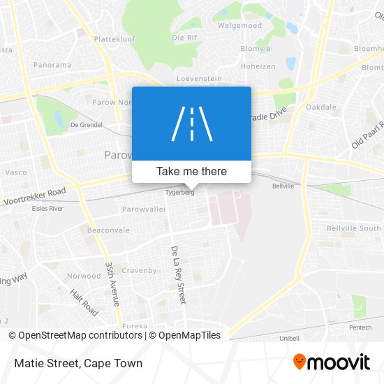 Matie Street map