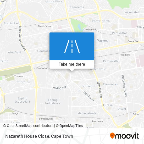 Nazareth House Close map