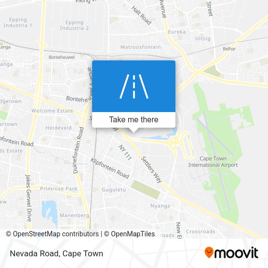 Nevada Road map