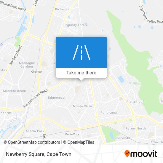 Newberry Square map