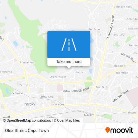 Olea Street map