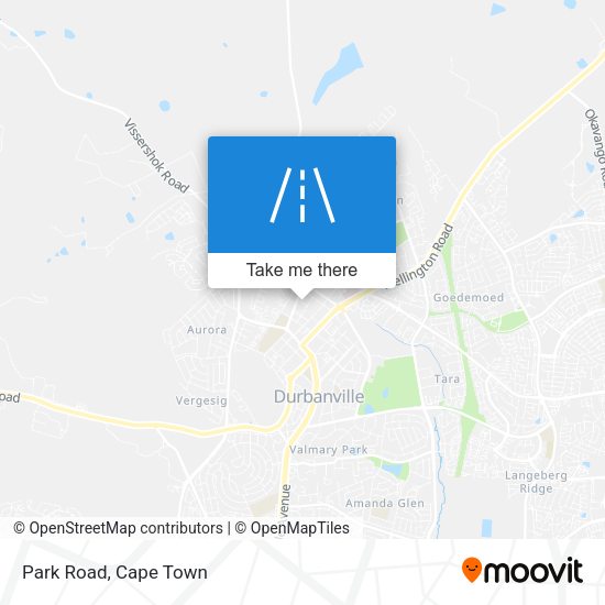 Park Road map