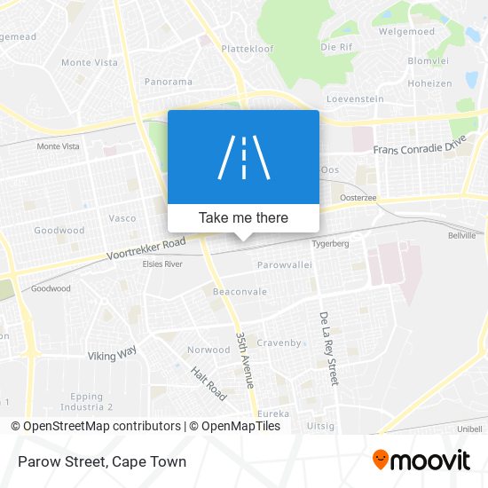 Parow Street map