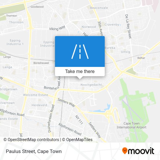 Paulus Street map