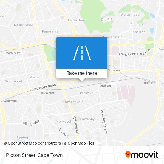 Picton Street map