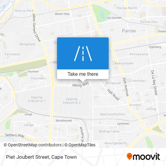 Piet Joubert Street map